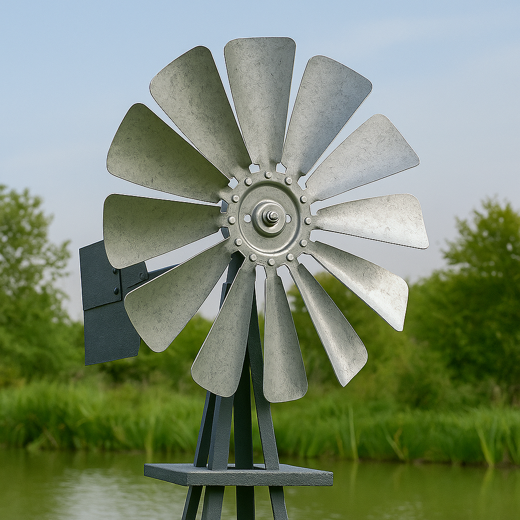 Garden Windmill Head Assembly | 30" Fan