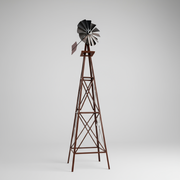 Steel Garden Windmill for Yard