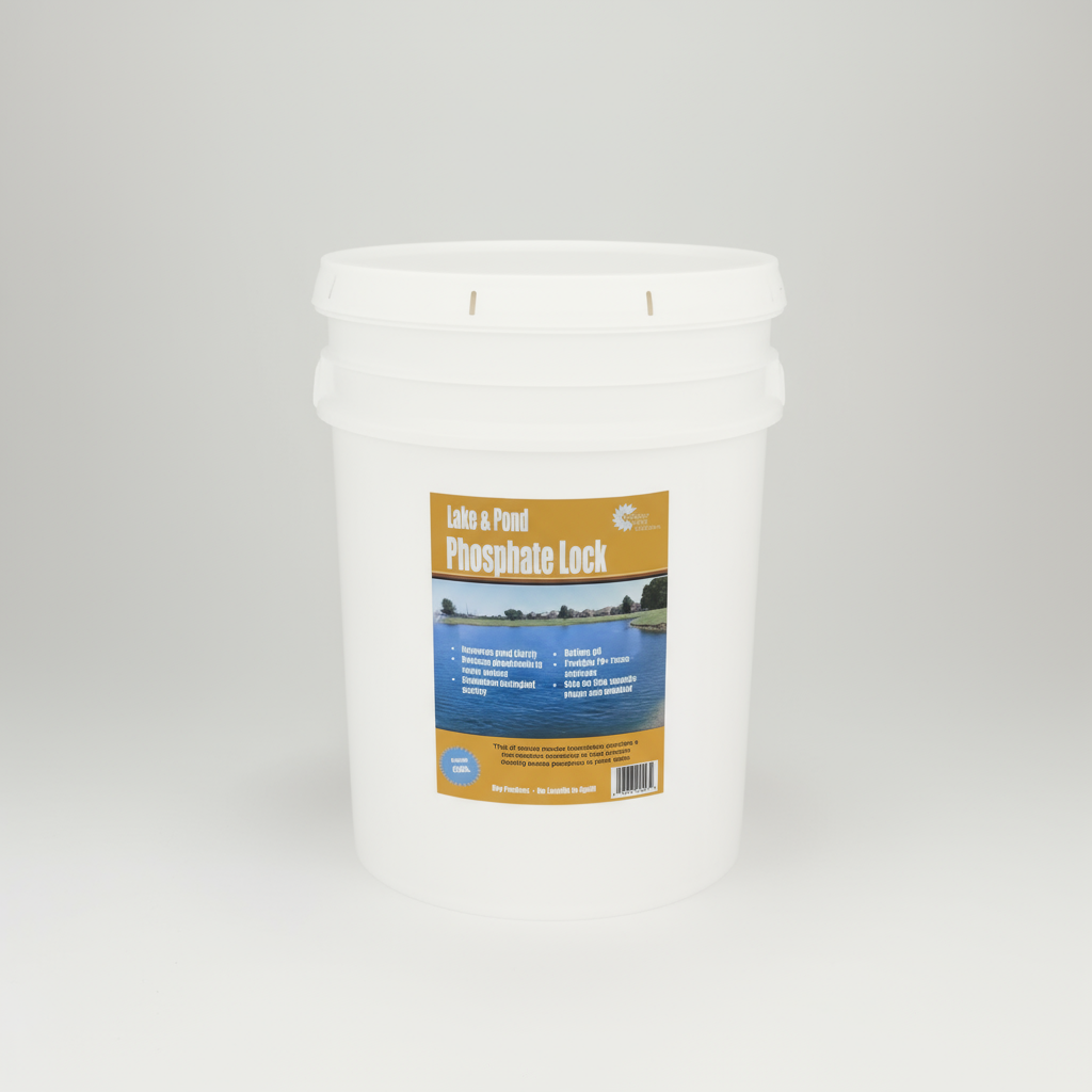 Phosphate Lock - Natural Water Clarity for Ponds | 45 lbs