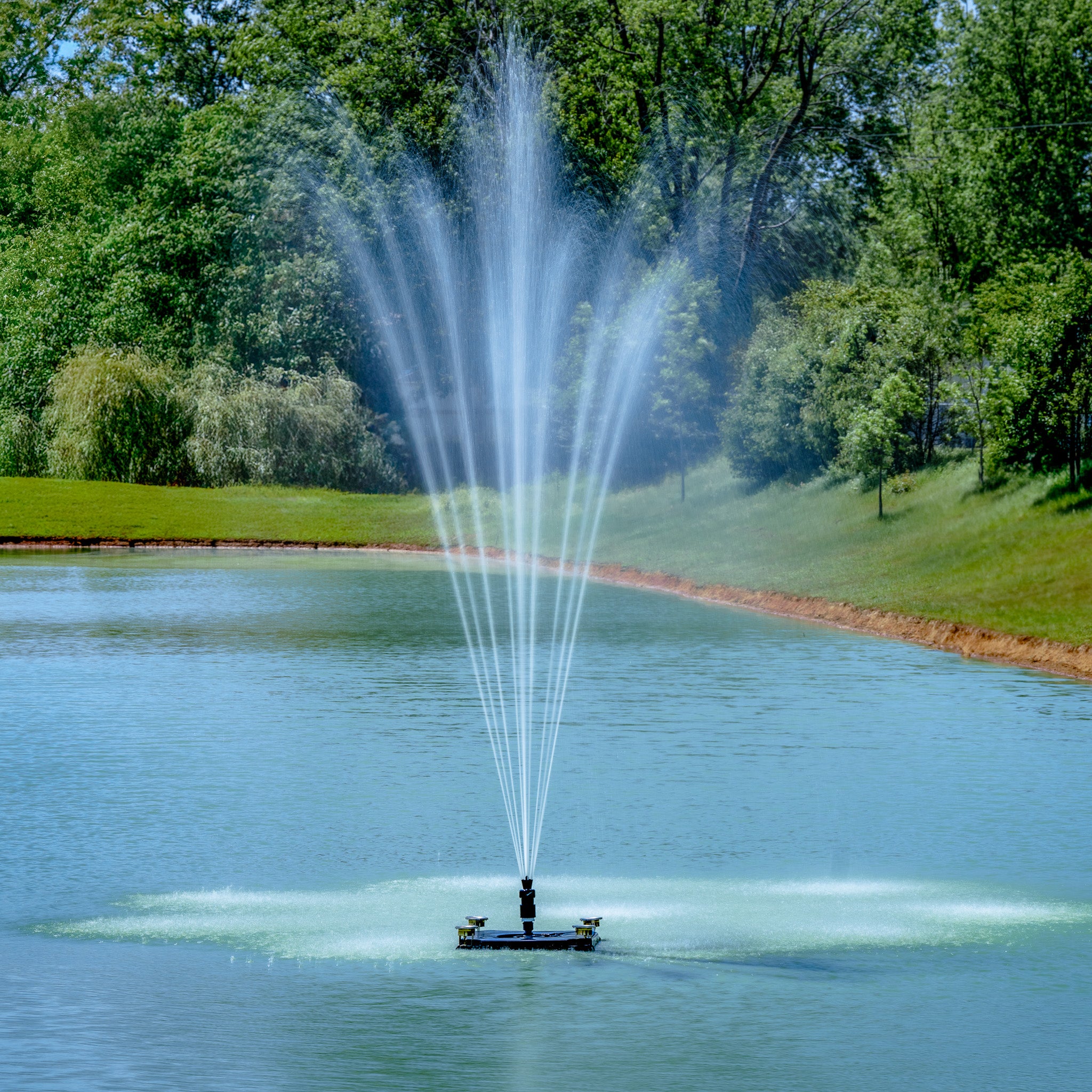 Classic - Floating Pond Fountain | 3/4HP-3HP | Commercial Quality