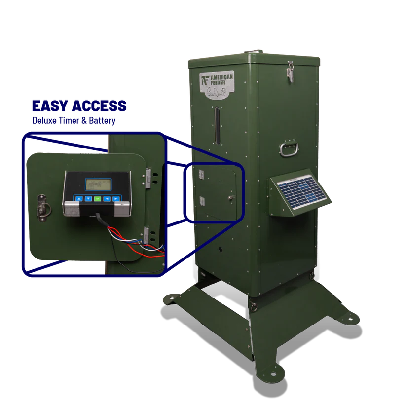 Solar Fish Feeder For Pond | American Feeder