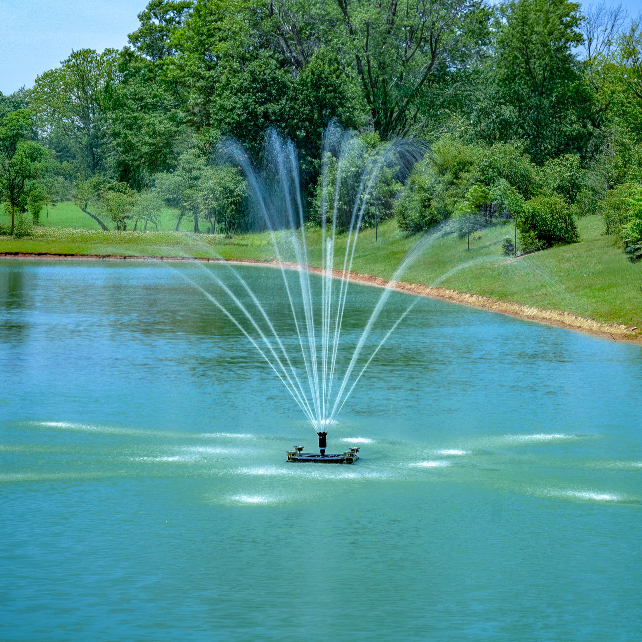 Classic - Floating Pond Fountain | 3/4HP-3HP | Commercial Quality