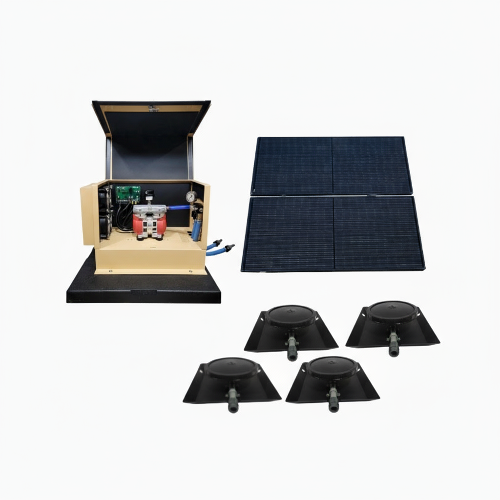 Solar Pond Aerator | TurboAir | 3.4 CFM | Ground Mount
