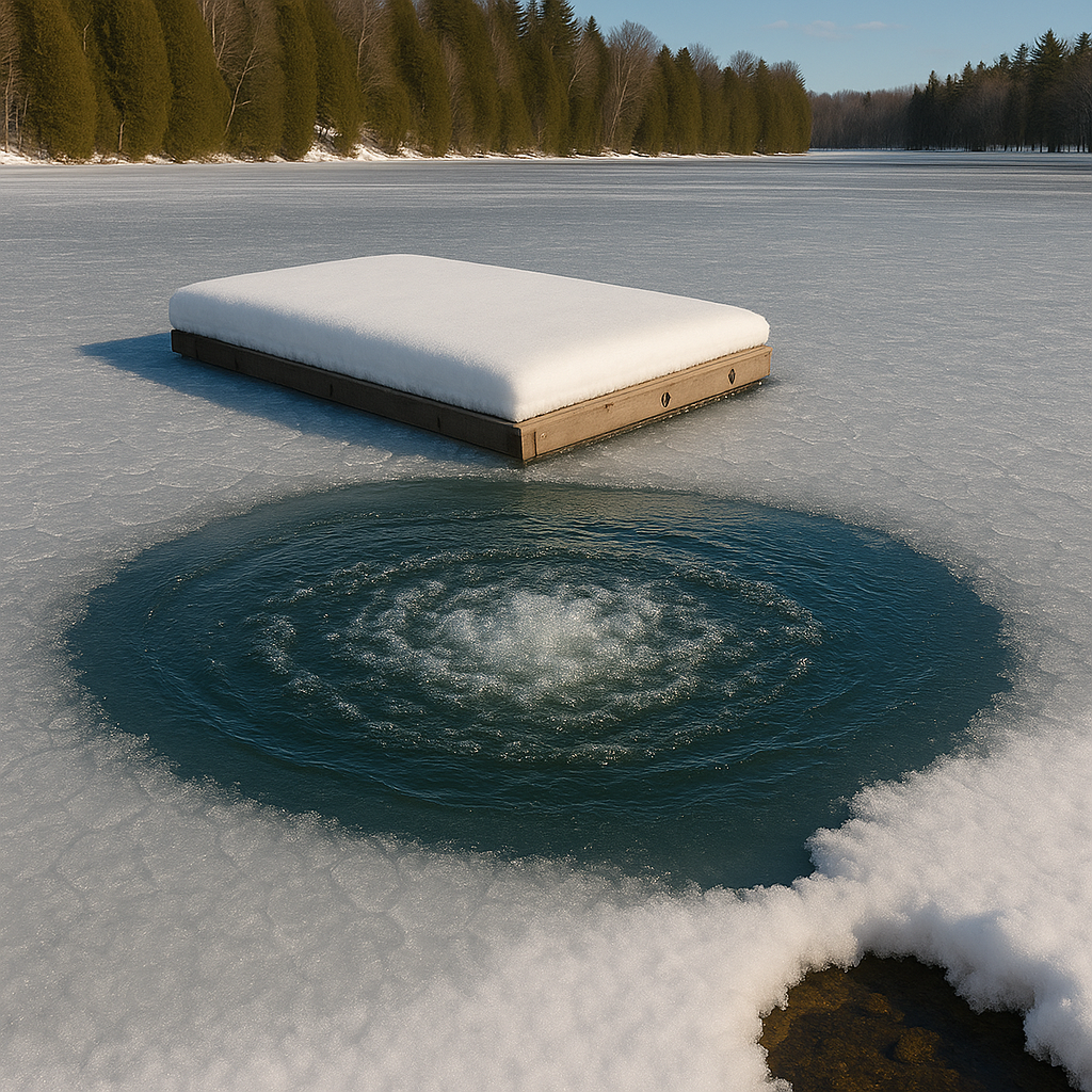 Pond De-Icer for Dock | Ice-Away