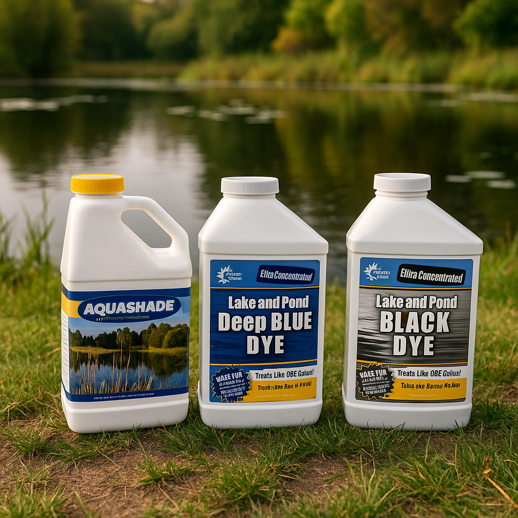Pond Dye for Lakes / Ponds | Fish Safe | Slows Weeds