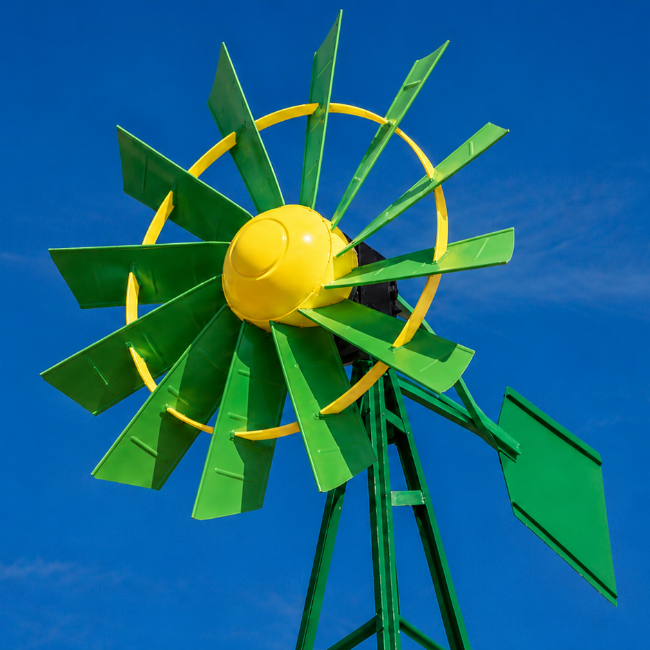Green Yellow Finish