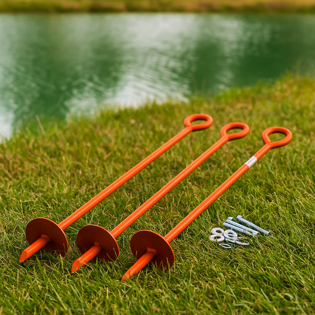 Wood Windmill Anchor Kit | Storm-Proof Stability