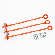 Wood Windmill Anchor Kit | Storm-Proof Stability