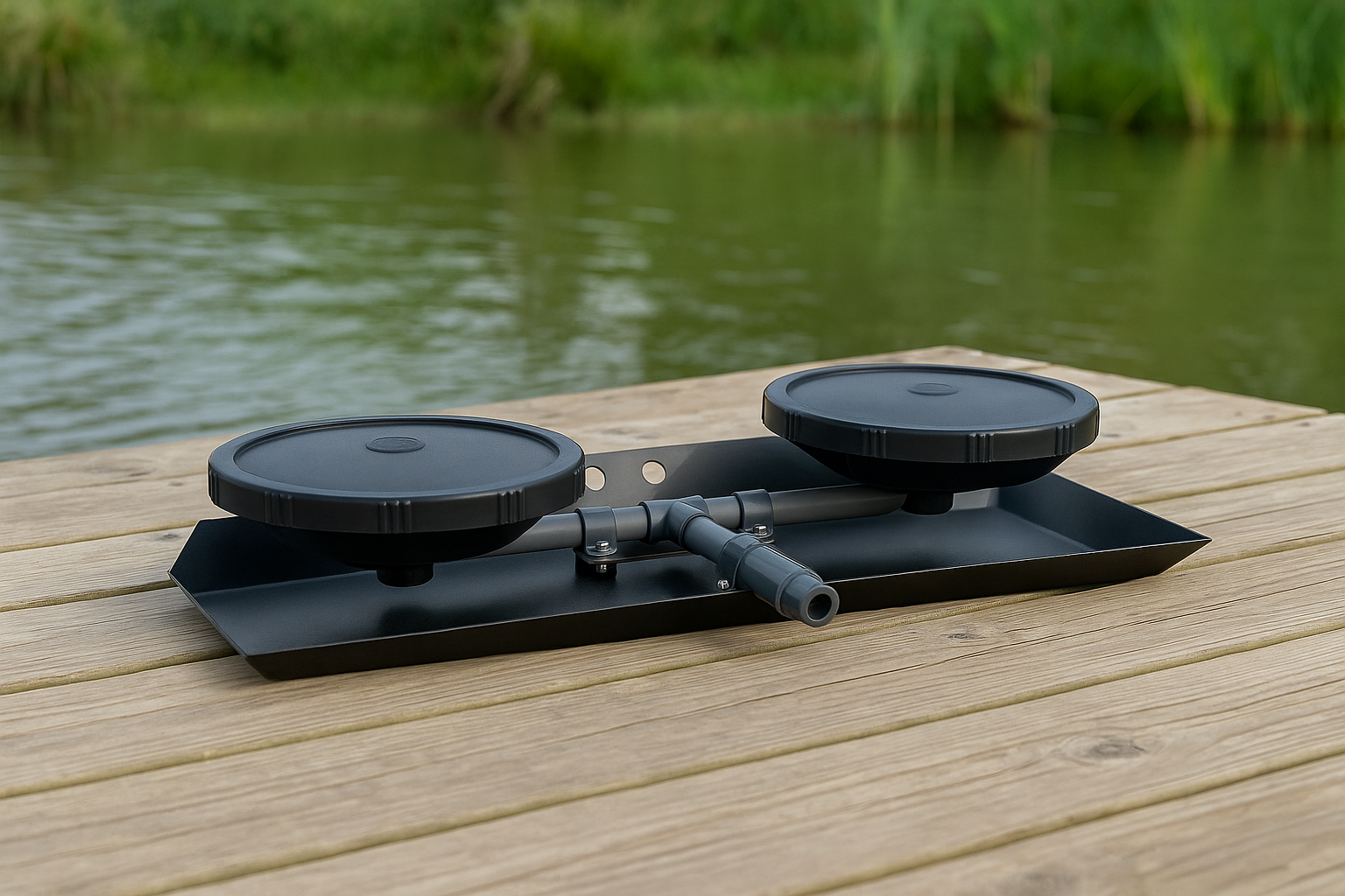 Pond Aerator Diffuser | Double Disc | Self-Sinking Base