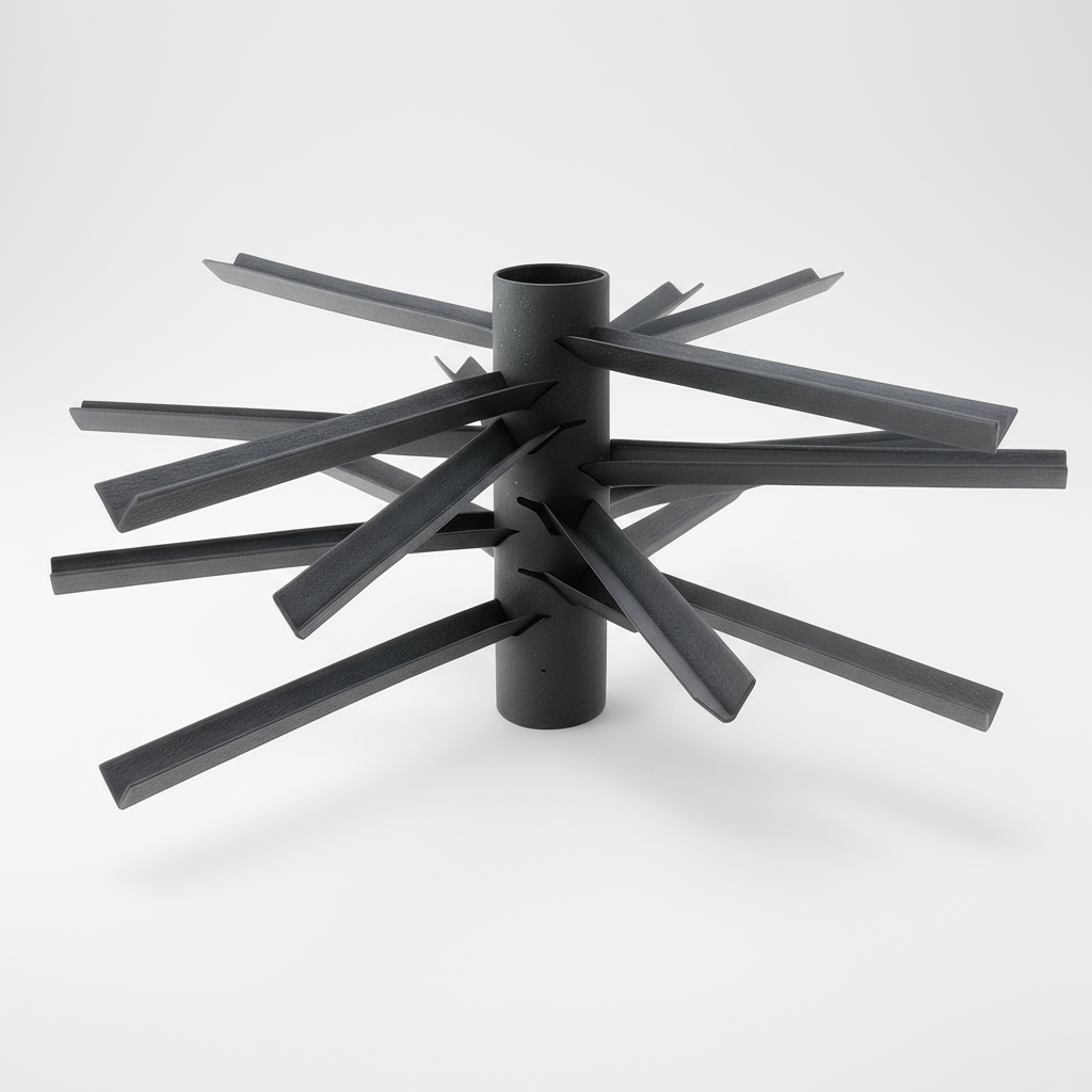 Basic Bait Fish Habitat installed in 3–5 ft water depth, providing dense shallow-water cover for bait fish and fry to support a healthier pond fishery.