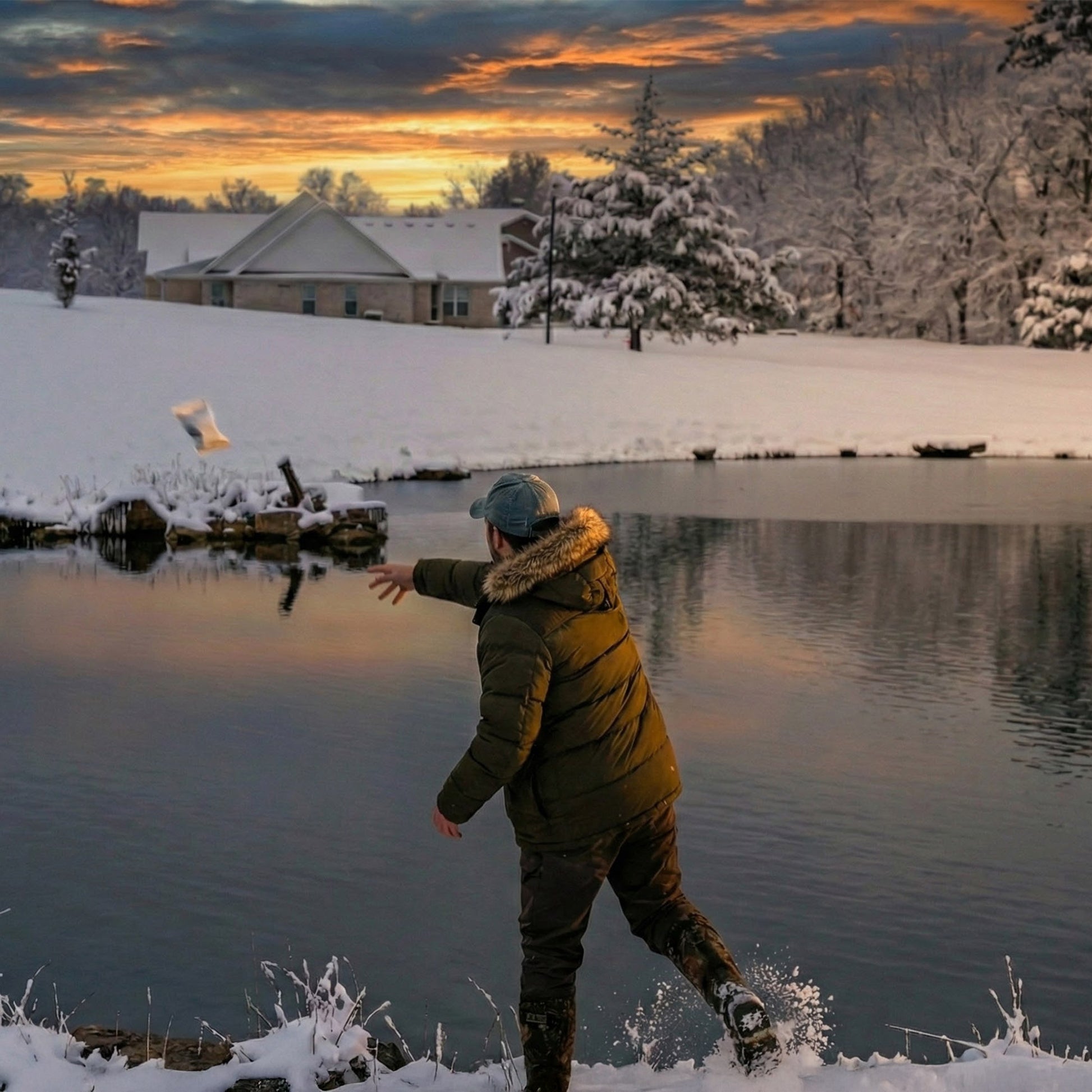 Beneficial Bacteria for Ponds Muck Remover Winter Blend Packs for cold-weather pond muck removal, safe for fish and effective under ice.