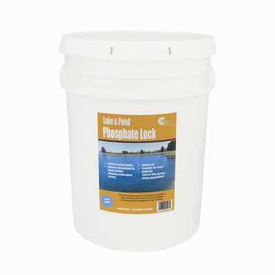 Phosphate Lock - Natural Water Clarity for Ponds | 45 lbs