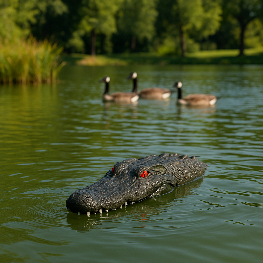 Floating Alligator Head Decoy | Protect Fish Predator Control