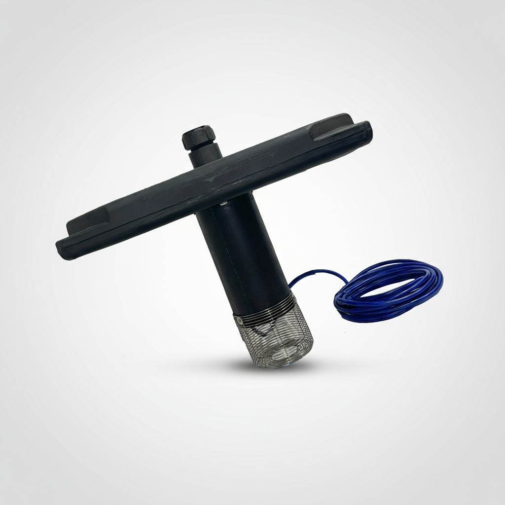 Floating Pond Display Fountain – Palatial 1/2 HP with elegant multi-pattern spray, stable 36-inch float, and stainless steel submersible motor for ponds up to 1/2 acre