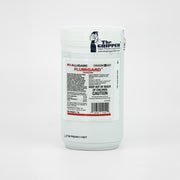 Alligare Flumigard aquatic herbicide in a 1-pound white container with product label and safety instructions.
