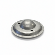 Garden Windmill Hub Cap Dome in galvanized steel with bolt-on, weather-resistant protection.