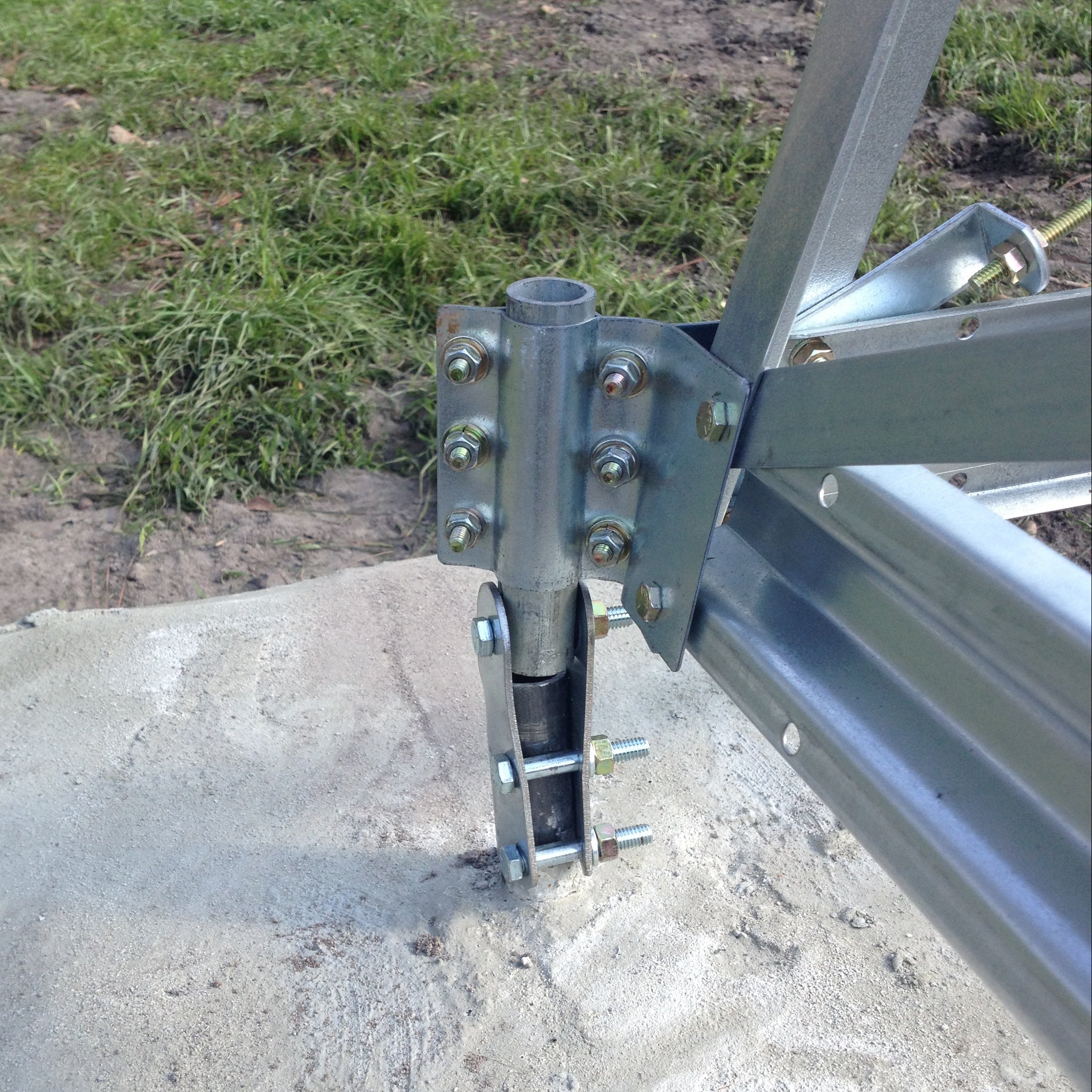 Metal Windmill Pond Aerator for Farm / Lake | American - 4 Leg Tower