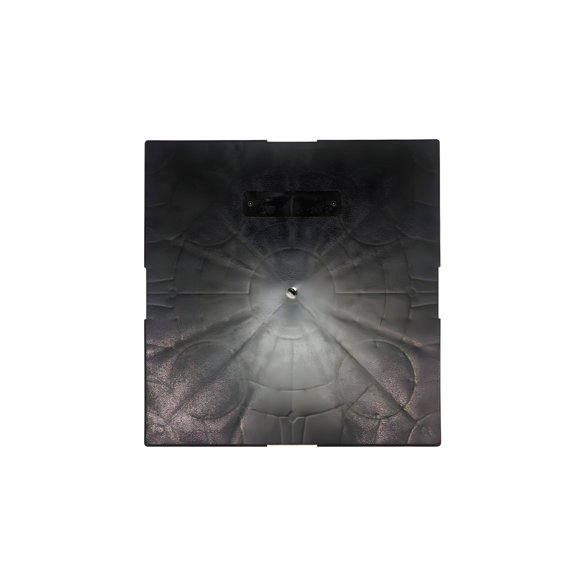 Medium Equipment Pad providing a durable base for electric and solar pond aeration systems.