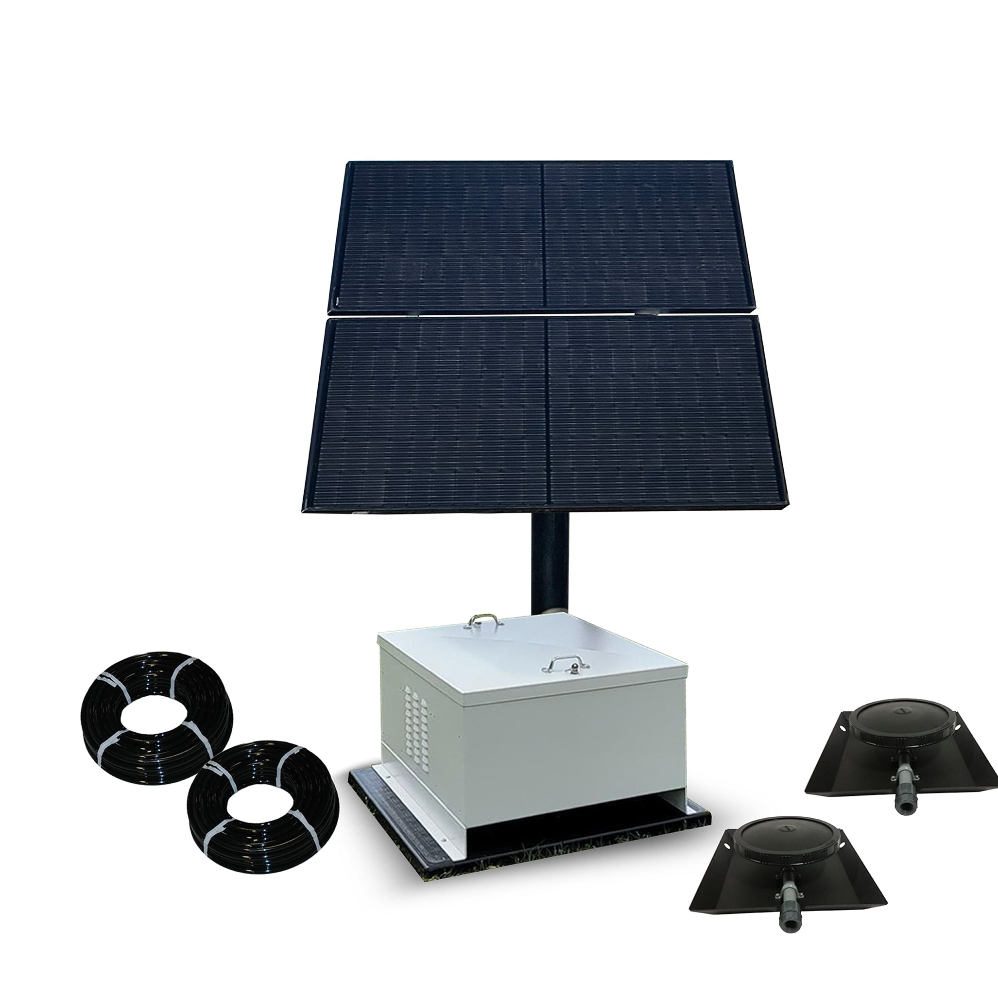Solar Pond Aerator + Battery | NightAir | 2.2 CFM