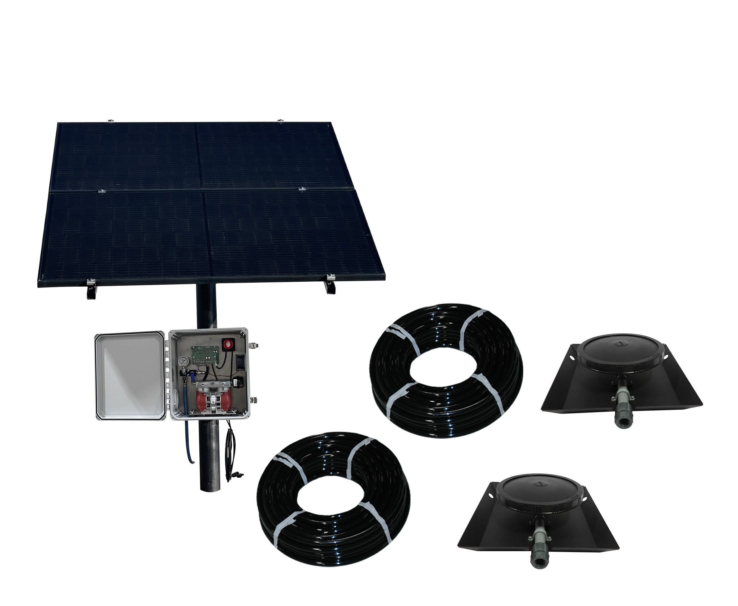 Solar Pond Aerator | NitroAir | 3.4 CFM | Pole Mount