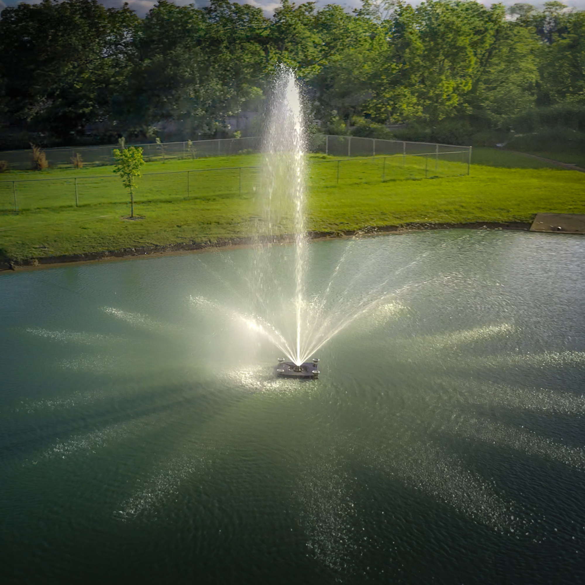 Floating Pond Display Fountain | Palatial | 1/2HP