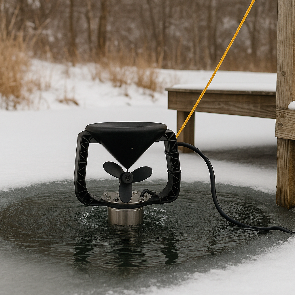 Pond De-Icer for Dock | Ice-Away