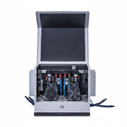 Pond Aerator Bubbler – AerMaster Pro 1HP system with dual compressors and diffusers for ponds up to 6 acres