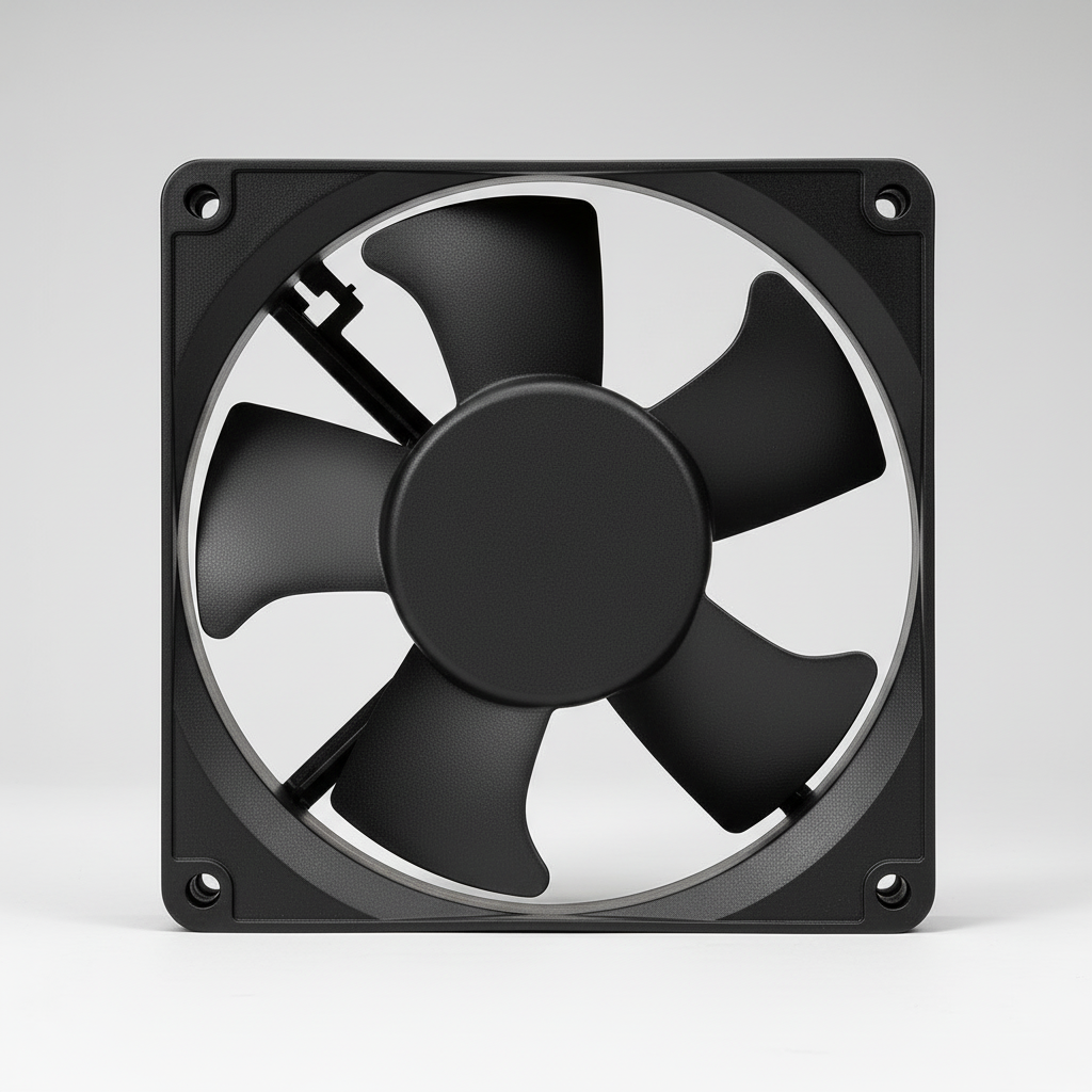 Pond aerator cooling fan 4 inch for preventing overheating and extending aeration system lifespan.