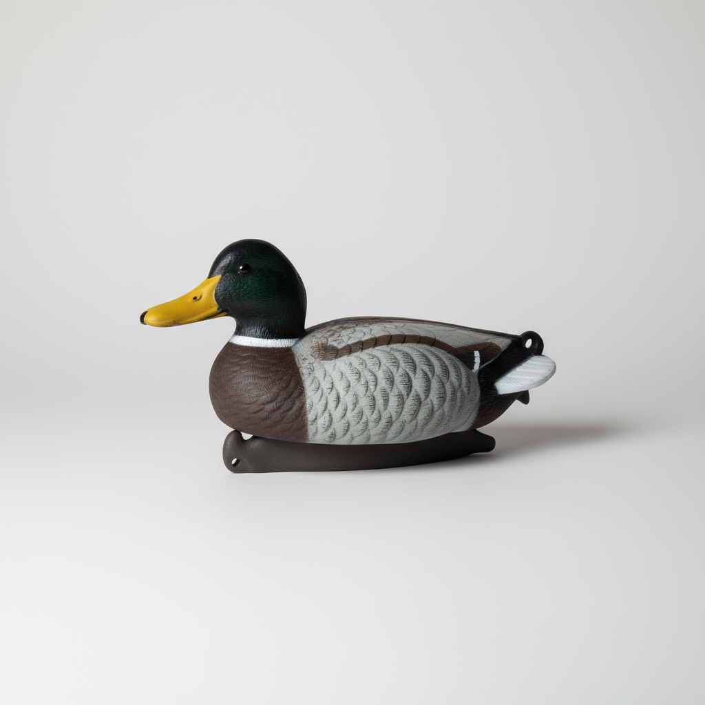 Pond Aerator Diffuser Accessory duck decoy marking diffuser location for easy pond maintenance.