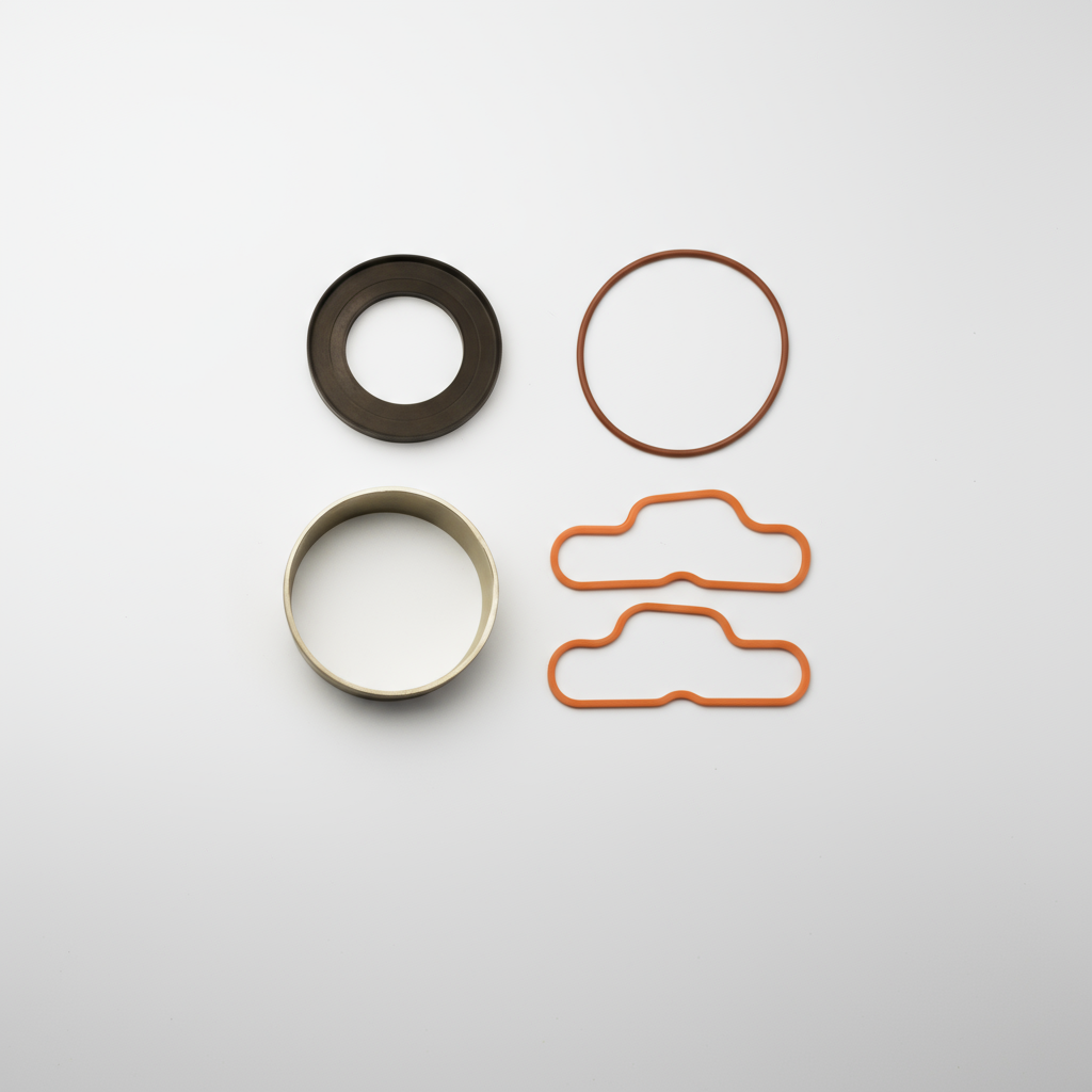 Pond Aerator Repair Kit for Thomas rocking piston aerators with diaphragms, valves, piston rings, and seals.