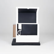 Pond Aerator Sound Kit installed in electric or solar aerator cabinet to reduce compressor noise