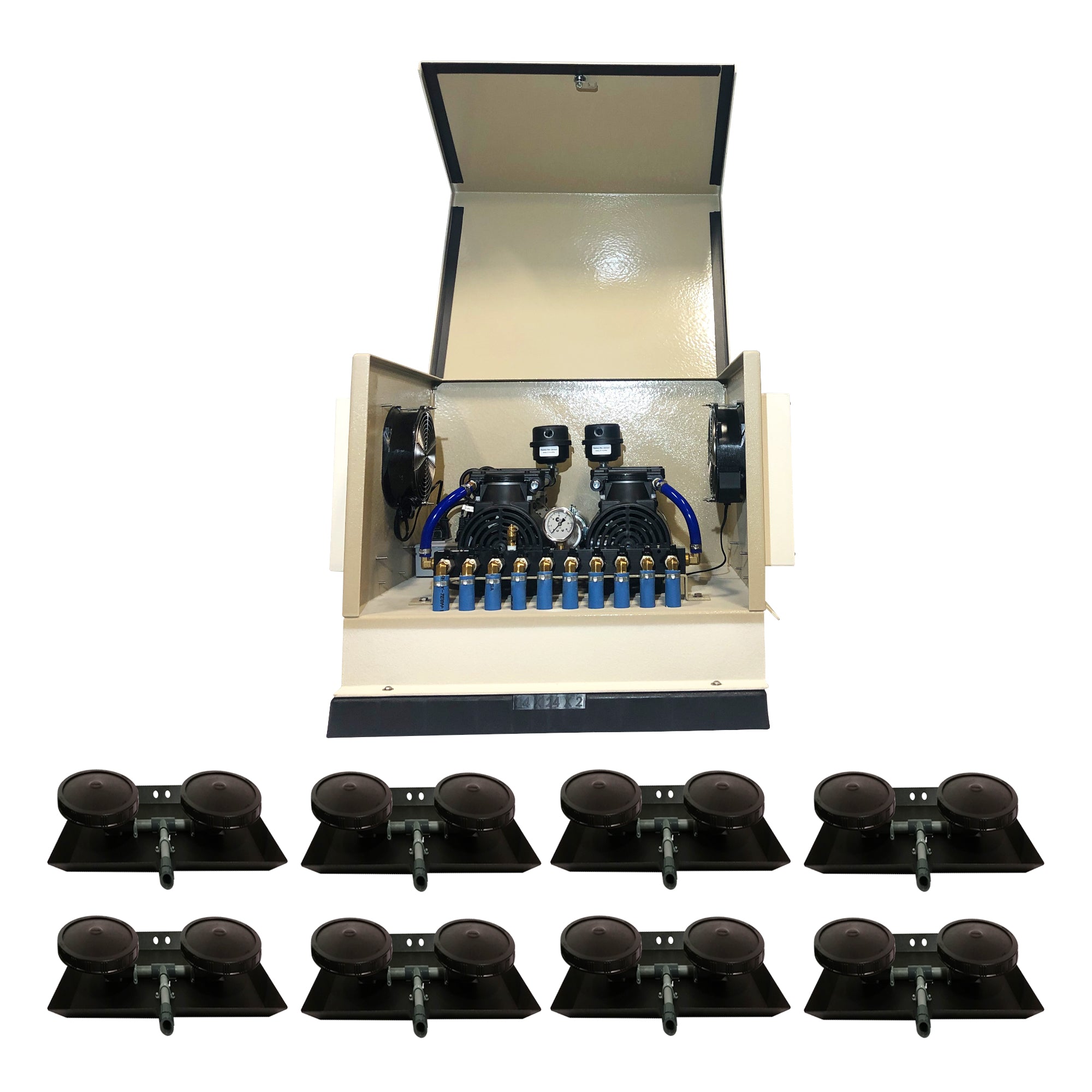 Pond Aerator Bubbler | AerMaster Pro | 1.5HP | Up to 10 Acres