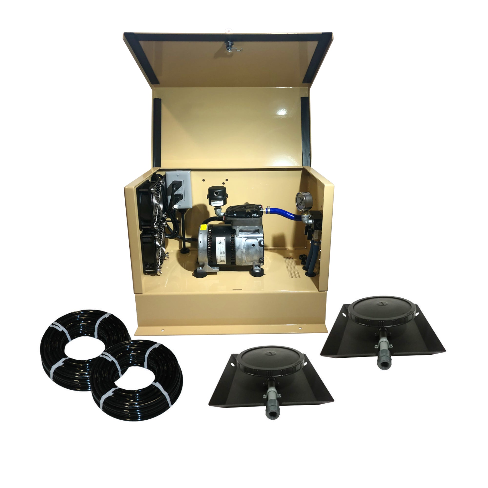 Pond Aerator Bubbler | AerMaster Pro | 1/4HP | Up to 1.5 Acres