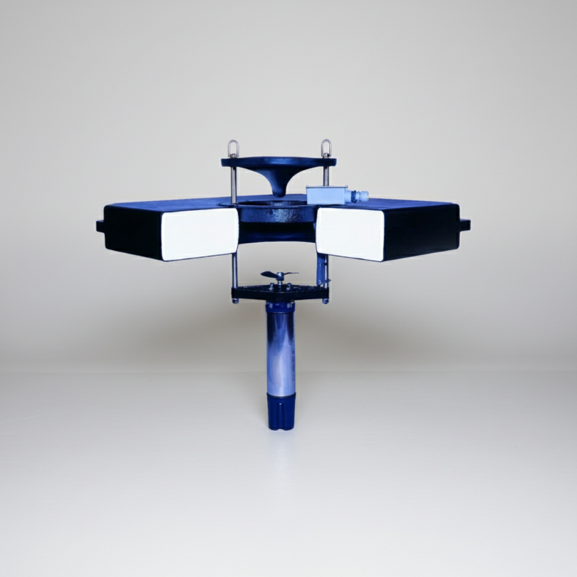 Quantum Surface Pond Aerator, 5HP–20HP floating aerator for aquaculture and wastewater