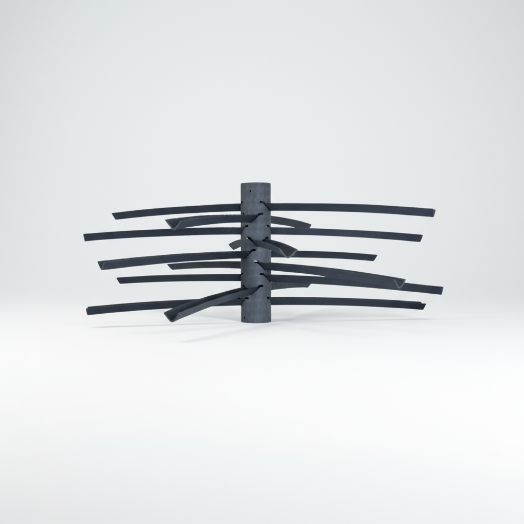 Root Wad Fish Structure fish attractor for baitfish cover and bass habitat.