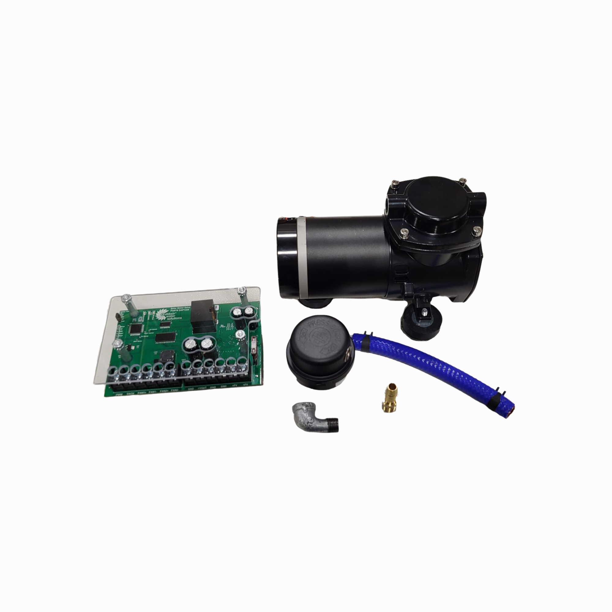Solar Compressor & Controller Combo | Brushless