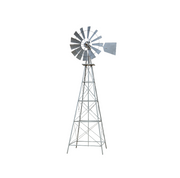 Steel Windmill Pond Aerator | 4-Leg Tower | Base Kit