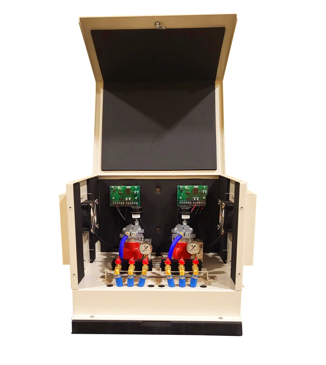 Solar Pond Aerator Bubbler | TurboAirXL | 6.8 CFM | Ground Mount