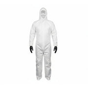 PPE Kits with Suit, Gloves, and Mask for Pond Treatment