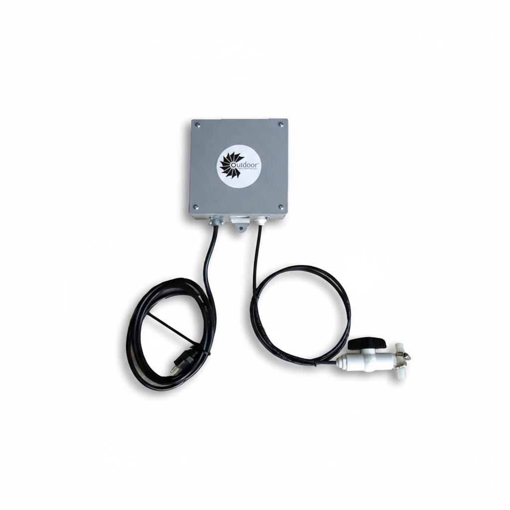 Windmill Aerator Control Box with smart wind-to-electric switch for automatic pond aeration and reduced energy use