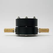 Windmill Pressure Kit with in-line pressure relief valve protecting pond aeration systems from backpressure and freezing