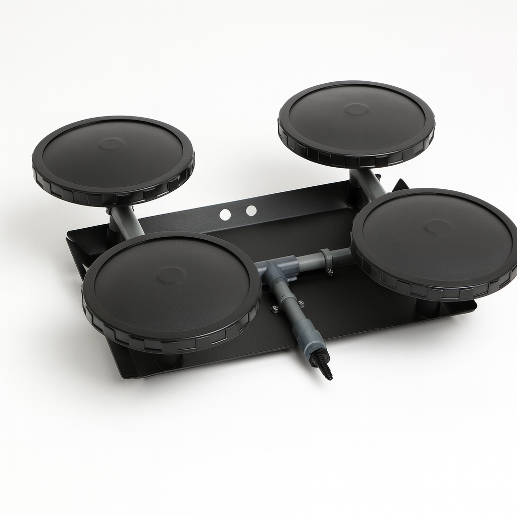 Pond Aerator Diffuser | Quad Disc | Self-Sinking Base