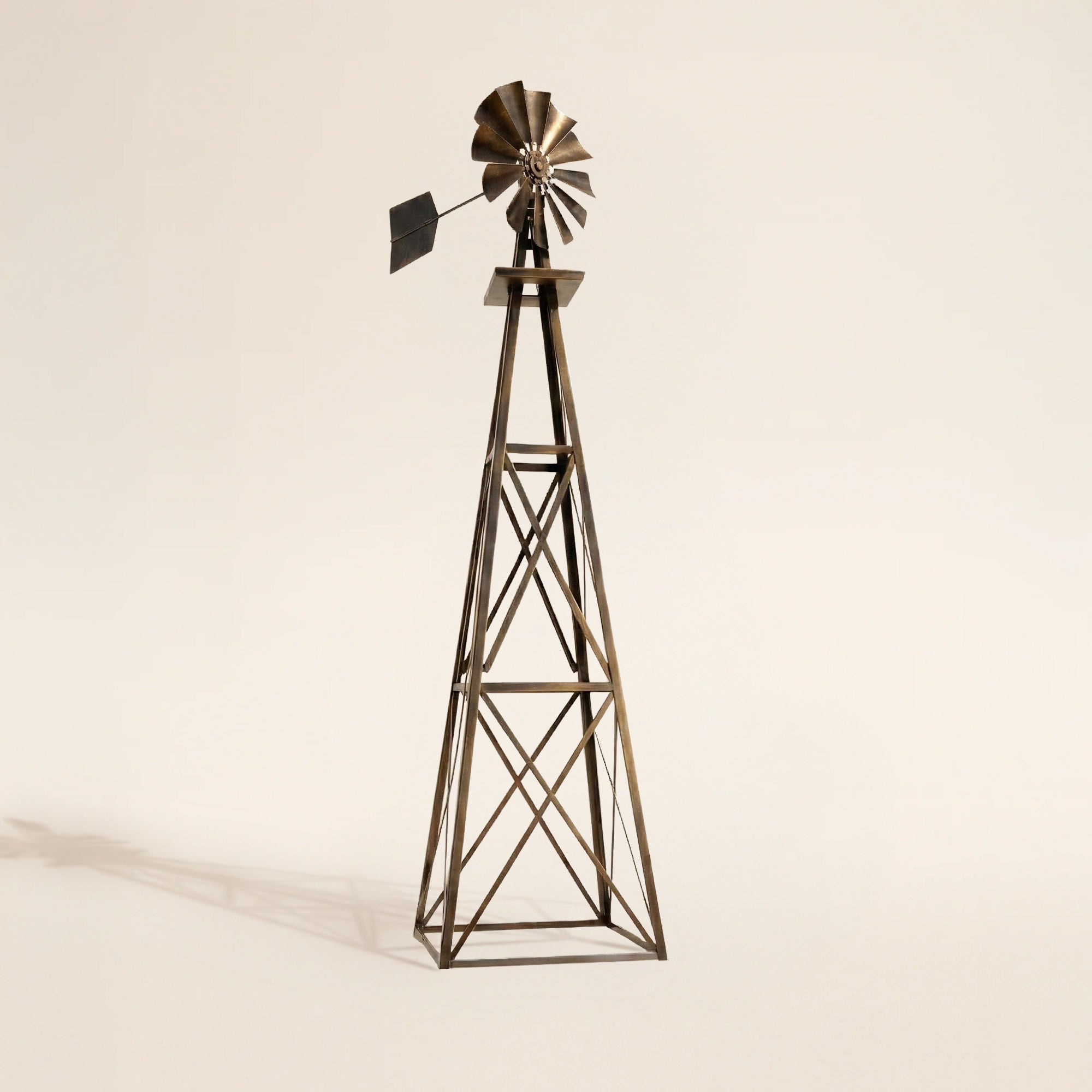 Steel Garden Windmill for Yard (11.6 Feet)