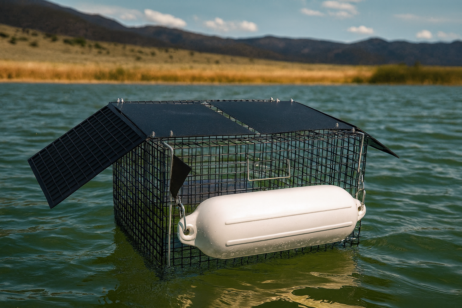 Floating Pond Turtle Trap