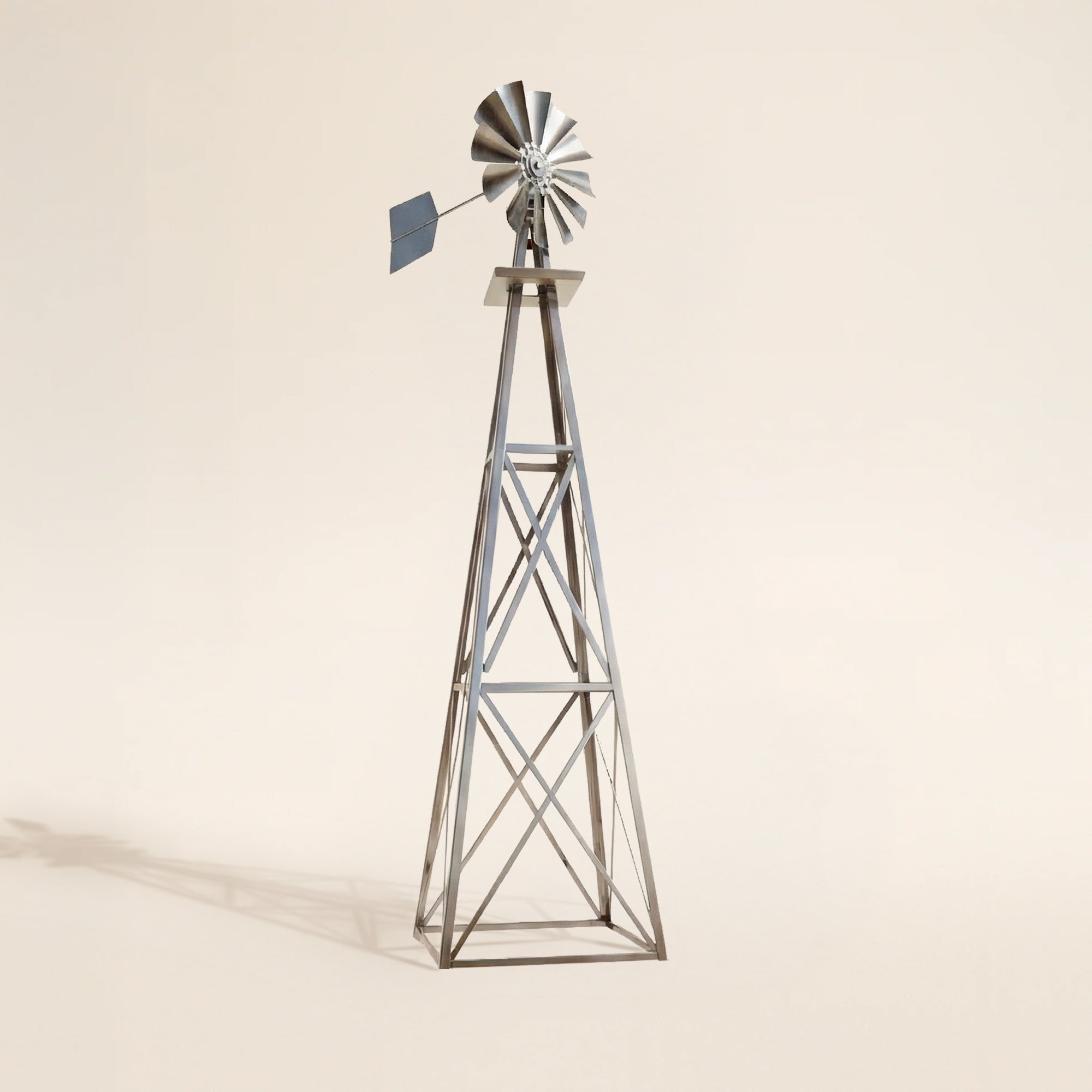 Steel Garden Windmill for Yard (11.6 Feet)