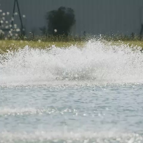 Load video: Solar Pond Aerator Floating Fountain | Aerify | 1 HP