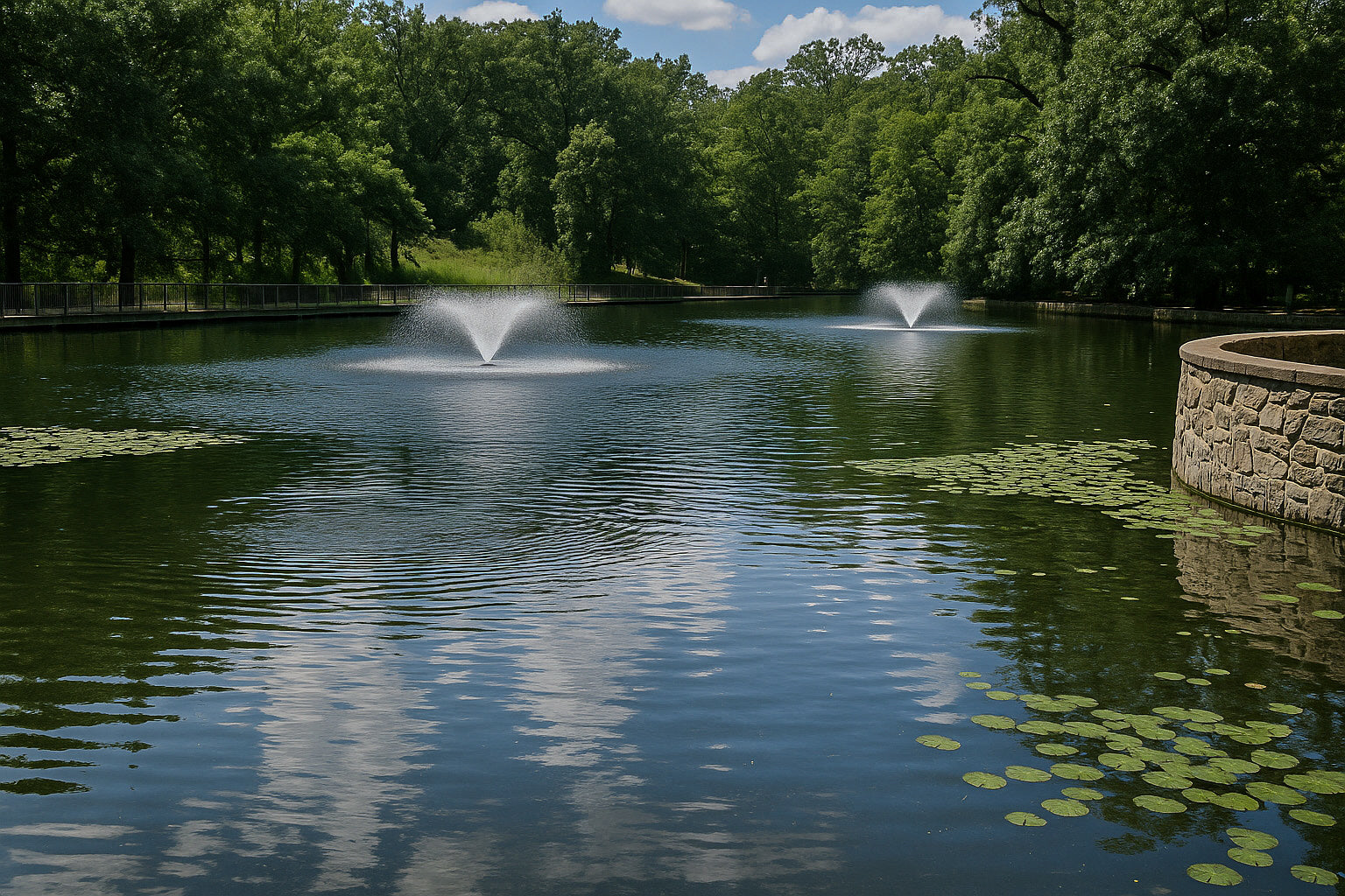 Pond Aerator Fountain | Classic | 3/4HP-5HP