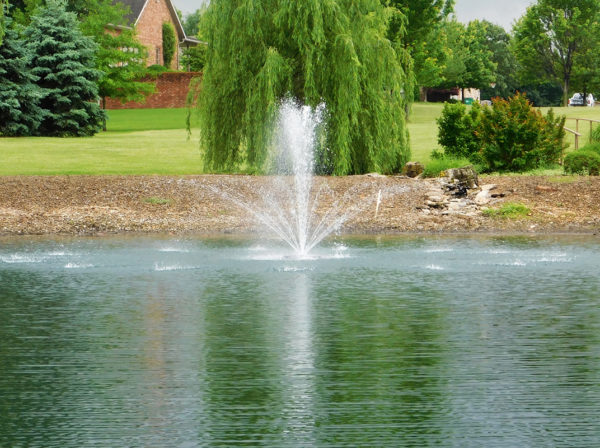 1 2 Hp Solar Powered Fountain, Farm Pond Fountain