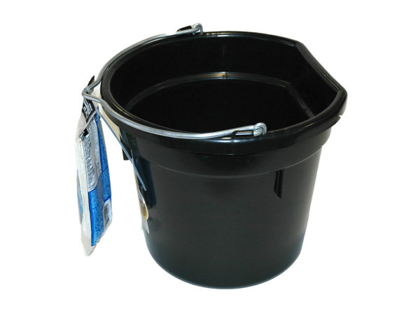 An airstone housing bucket on a white background.