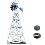 Base Windmill Pond Aerator – Starter Kit | Reliable Off-Grid Aeration